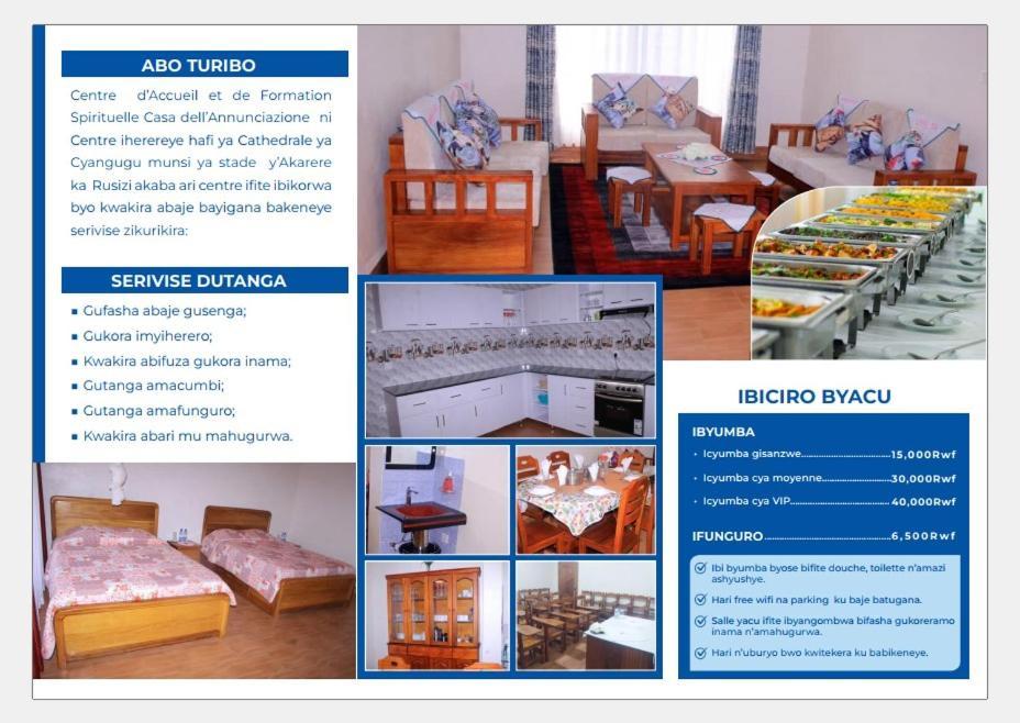 مبيت وإفطار Centre D'Accueil Casa Dell'Annunciazione Rusizi- Kamembe- Cyangugu -Rwanda المظهر الخارجي الصورة